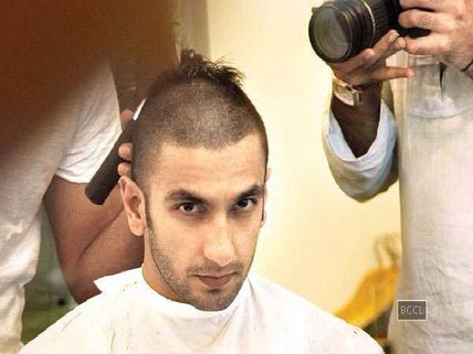 Ranveer Singh Goes Bald For Bajirao Mastani (Pic)