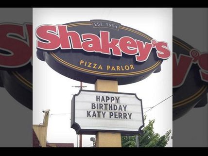 Katy Perry's Birthday Wish Comes True, Gets Her Name On Marquee