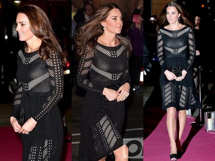 Pregnant Kate Middleton Flaunts Cute Baby Bump At Charity Gala Dinner