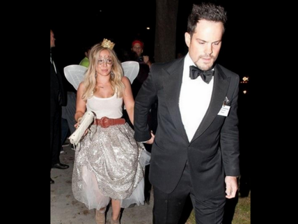 Hilary Duff Bonds With Ex Husband Mike Comrie At Halloween, Couple Show PDA