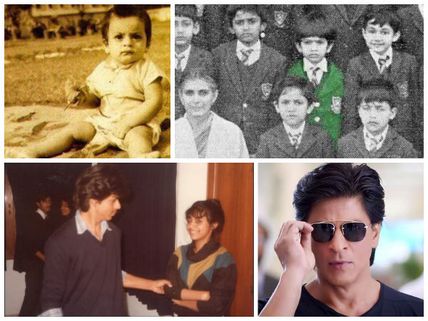 Rare And Unseen Childhood Pics Of Shahrukh Khan