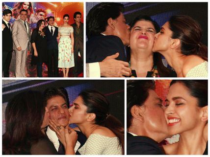 Pics: Shower Of Kisses At Happy New Year Sharabi Song Launch