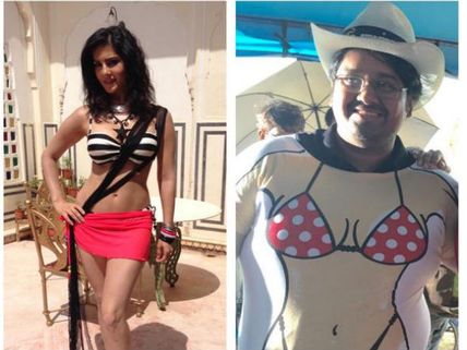Hot Sunny Leone Gets A Male Bikini Competitor (See pic)