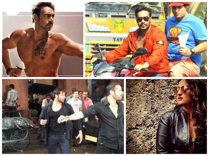 Action Jackson: Unseen Shooting Pics From Ajay Devgn, Sonakshi Starrer