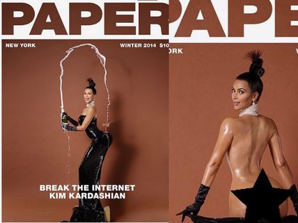 Kim Kardashian Breaks The Internet With Racy Pics