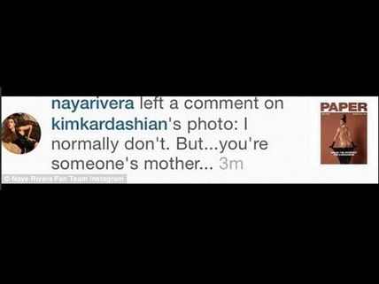 Naya Rivera Disses Kim Kardashian Over Her Racy Pic, Criticised By Kim's Fans