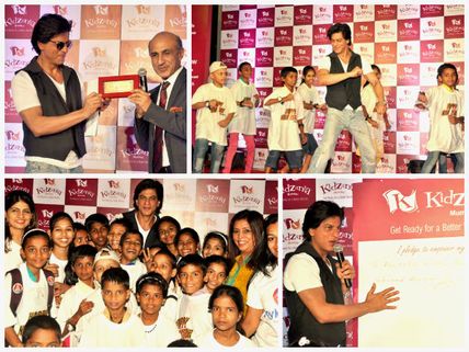 Pics: Shahrukh Khan Celebrates Children's Month At KidZania, Mumbai