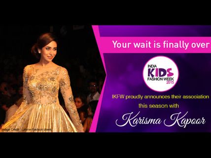 Karisma Kapoor Will Walk The Ramp For India Kids Fashion Week 2015