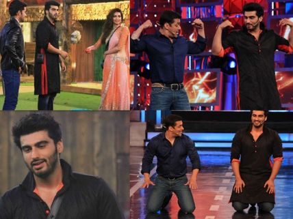 Salman Khan Teases Arjun Kapoor About Alia Bhatt On Bigg Boss 8! 
