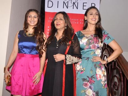 Tanishaa Mukerji Looks Dashing At A Charity Dinner