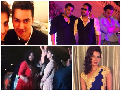 Pics: Bollywood Celebrities At Arpita Khan Wedding