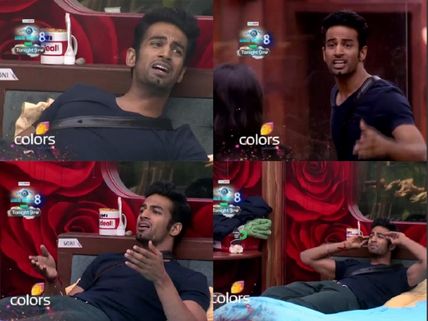 Bigg Boss 8: Upen Patel Nominated, Shows His Ugly Side To Sonali Raut!