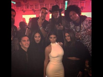 Kim Kardashian Parties In UAE, Hangs Out With French Montana