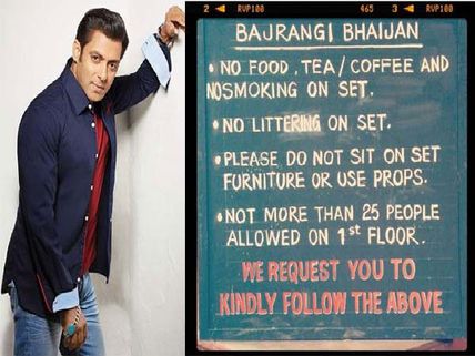 Salman Khan's Strict Rules On Sets Of Bajrangi Bhaijaan