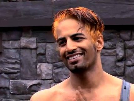 After Cow Dung Task, Upen Patel Goes Blond On Bigg Boss 8! 
