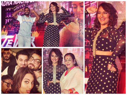 Pics: Sonakshi Sinha's Hot Dance Moves At Tevar Radha Nachegi Song Launch