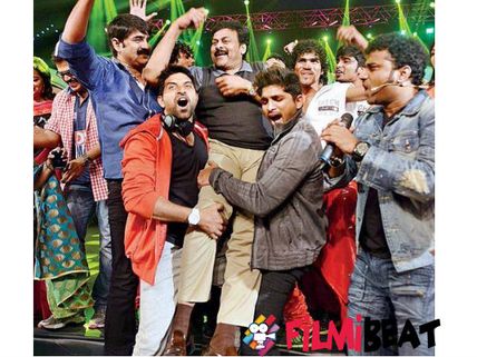 Mega Star Chiranjeevi Shakes  A Leg For 'Memu Saitham'