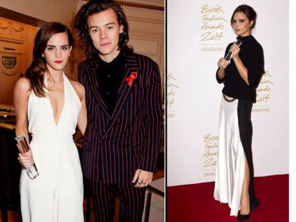 Victoria Beckham, Emma Watson Wins Big At British Fashion Awards 2014