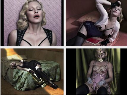 NSFW: Madonna Bares It All, Does A Racy Shoot For 'Interview' Magazine