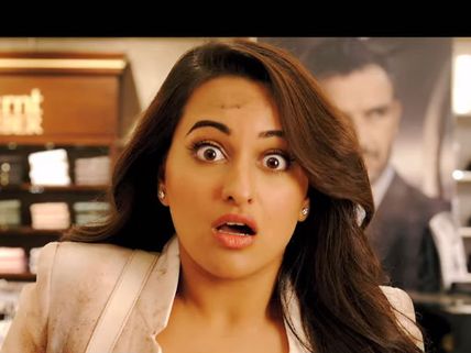 Sonakshi Sinha Styled Herself In Action Jackson