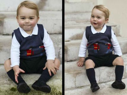 Kate Middleton & Prince William Share 3 Pics of Prince George