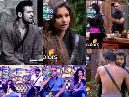 Bigg Boss 8 Sneak Peek: Upen Turns Bad Boy, Dual-Nominations Cause Chaos! [PHOTOS]