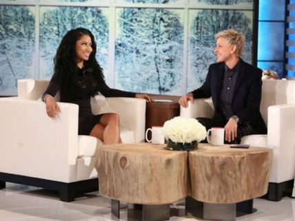 Watch: Nicki Minaj Mimic Kim Kardashian Again On Ellen Show!