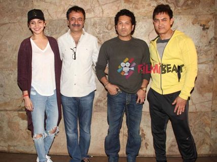 Pics: Sachin Tendulkar, Raj Thackeray Watch PK With Aamir Khan