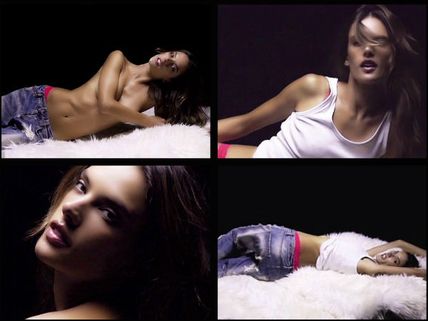 HOT: Alessandra Ambrosio's Seductive Video For Love Advent Calendar