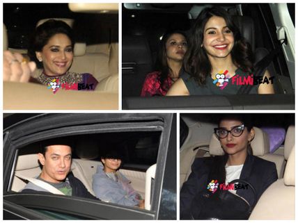Pics: Bollywood Celebs At Spl Screening Of PK Starring Aamir Khan