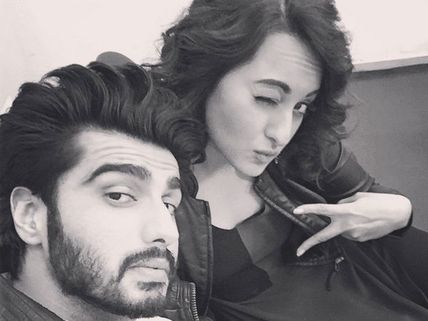 Sonakshi Sinha, Arjun Kapoor Promote Tevar At Facebook Office 
