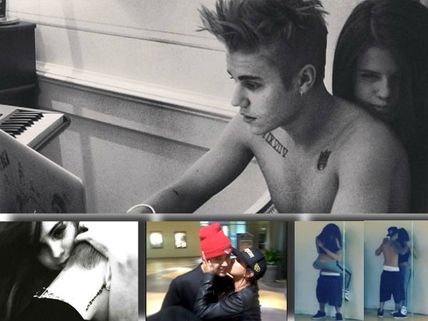 Justin Bieber & Selena Gomez 2014 Romance Diary Pics