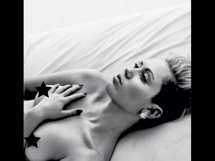 Miley Cyrus Goes Topless For 'Free The Nipple' Campaign 