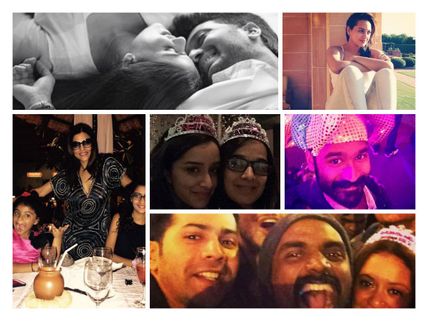 Pics: 12 Bollywood Celebrities Celebrating New Year, 2015