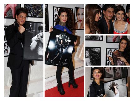 Pics: Shahrukh, Priyanka Chopra Launch Dabboo Ratnani 2015 Calendar