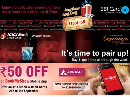 Top 5 Best Deals On Movie Ticket Booking This Week!