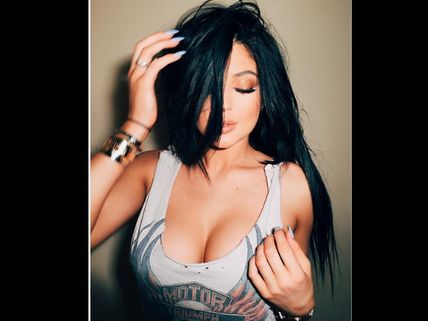 Kylie Jenner Shows Major Cleavage, Following Sisters?