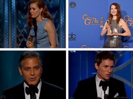 Golden Globe Awards 2015 Winners, Eddie Redmayne, Julianne Moore...