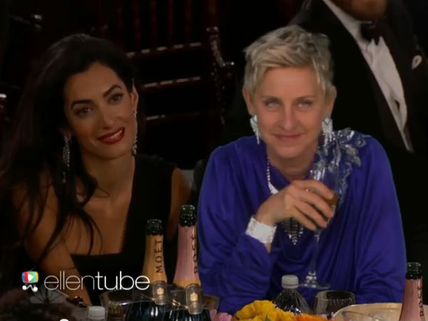 Watch Ellen Spoof George Clooney's Acceptance Speech