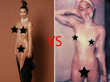 Miley Cyrus Vs Kim Kardashian: 'Break The Internet' War
