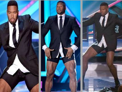 Host Michael Strahan Strips At Critics' Choice Awards Opening Monologue