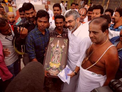 PHOTOS: Ajith Visiting Tirupati And Best Stills From Yennai Arindhaal!