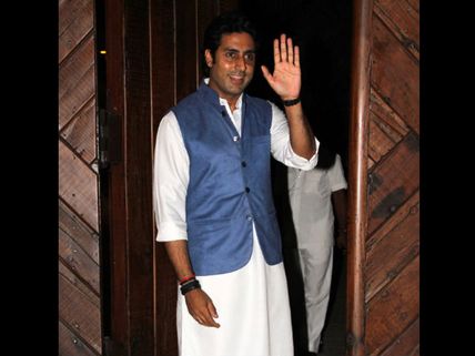 Clicked: SRK, Karan Johar, Gauri Khan, At Abhishek Bachchan's Birthday Party 
