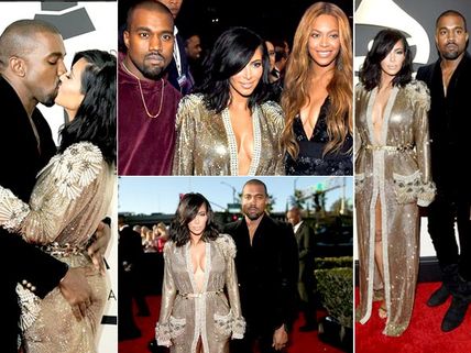Inside Kim Kardashian & Kanye West's 'Grammy' Date