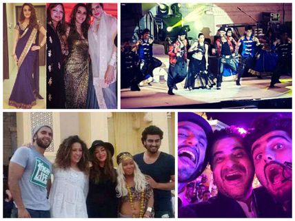 Pics: Ranveer Singh, Arjun Kapoor Perform At Sanjay Hinduja's Wedding