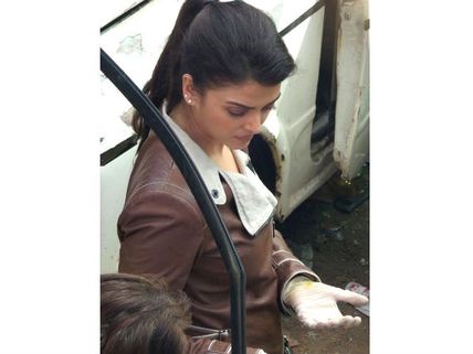 Pics: Aishwarya Rai Bachchan At The 'Jazbaa' Shoot