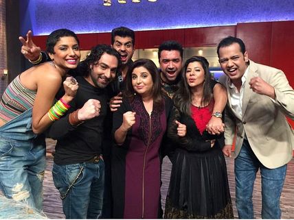 Bigg Boss 8 Contestants Diandra, Preetam, Rahul, Others In Farah Khan Ki Daawat! 