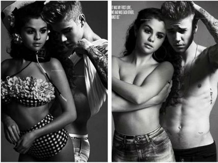 Topless Selena Gomez & Shirtless Justin Bieber Memes 