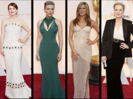 Oscars 2015 Red Carpet: Julianne Moore, Meryl Streep, Scarlett Johansson, Jennifer Aniston & More...
