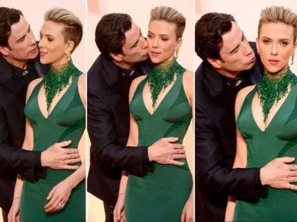 Scarlett Johansson on John Travolta's Oscar Kiss: 